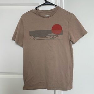 Men’s Small Goodfellow Tan T-Shirt
